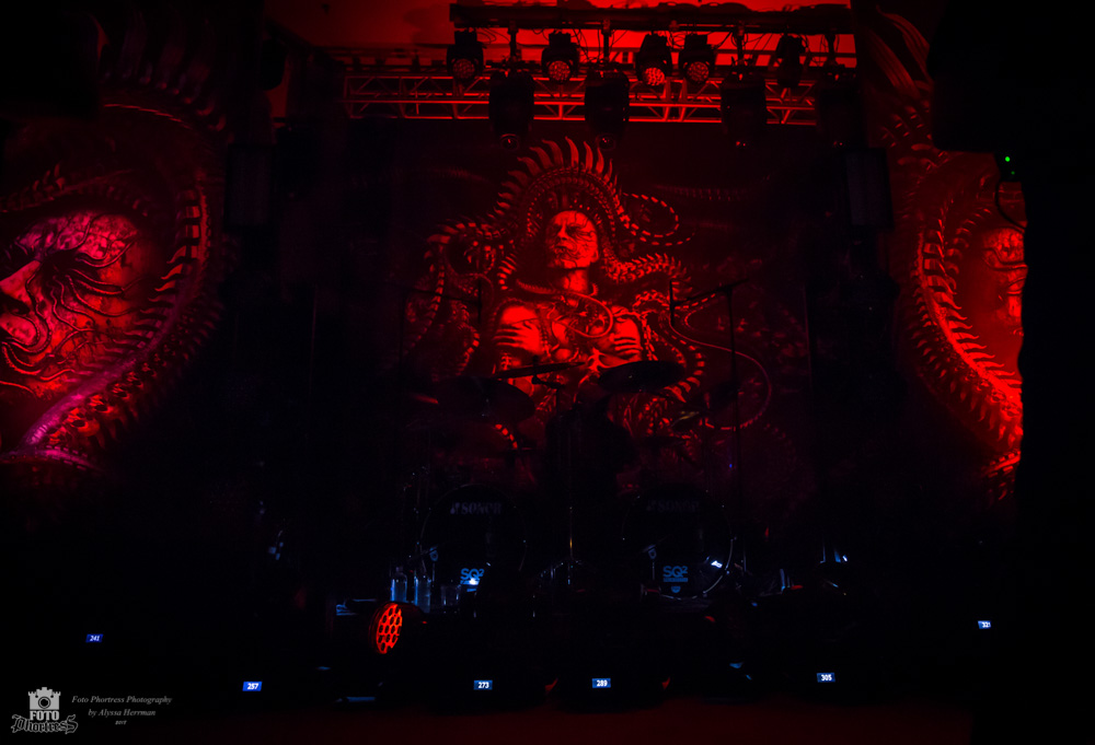 Meshuggah, Crystal Ballroom, photo by Alyssa Herrman