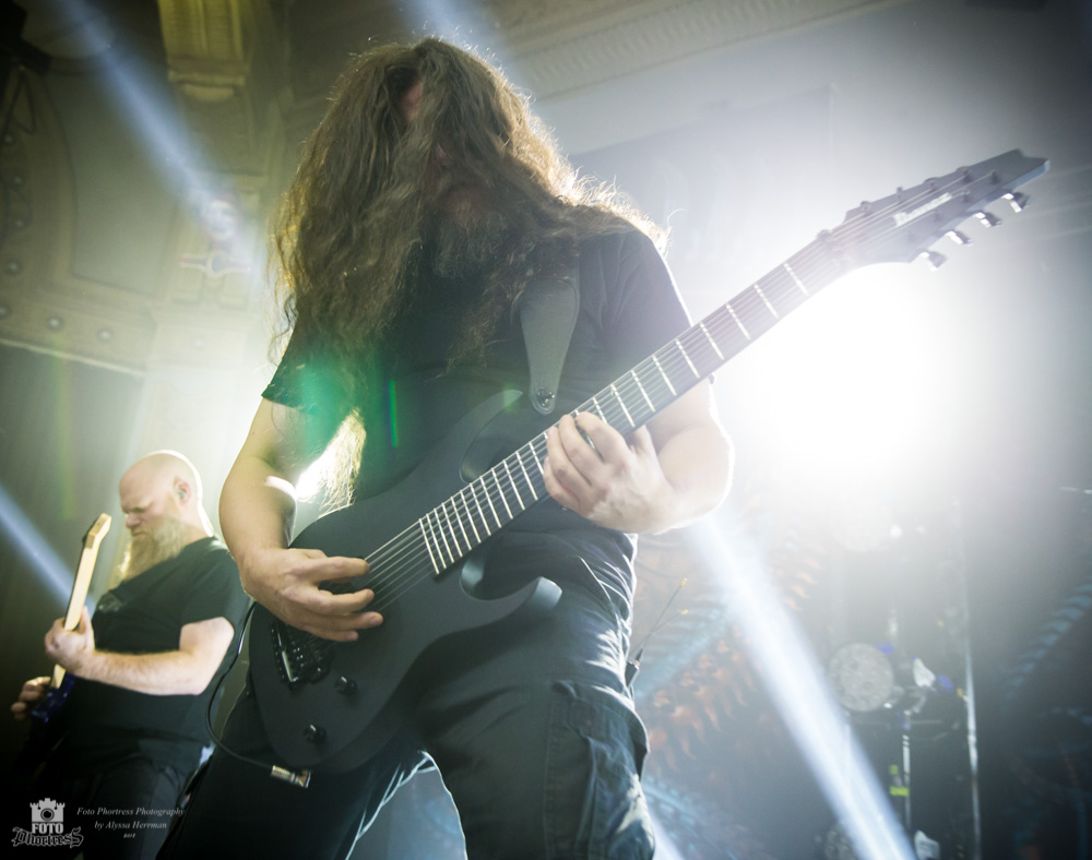 Meshuggah, Crystal Ballroom, photo by Alyssa Herrman