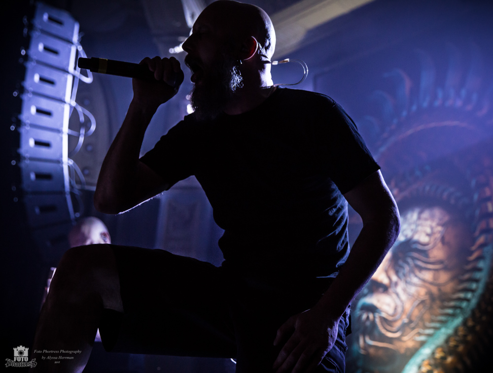 Meshuggah, Crystal Ballroom, photo by Alyssa Herrman