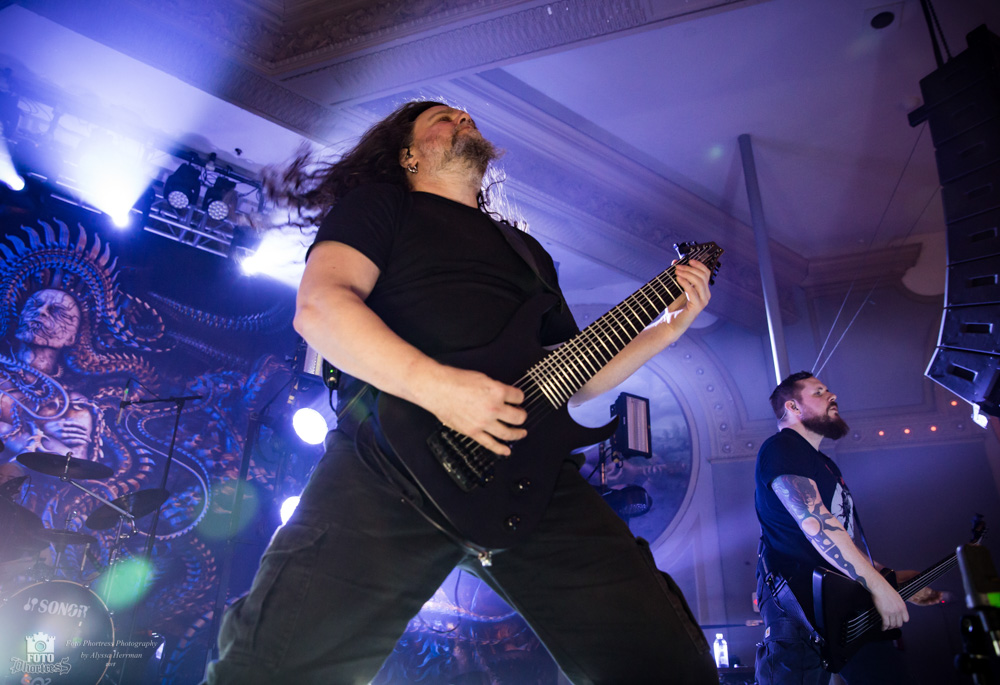 Meshuggah, Crystal Ballroom, photo by Alyssa Herrman