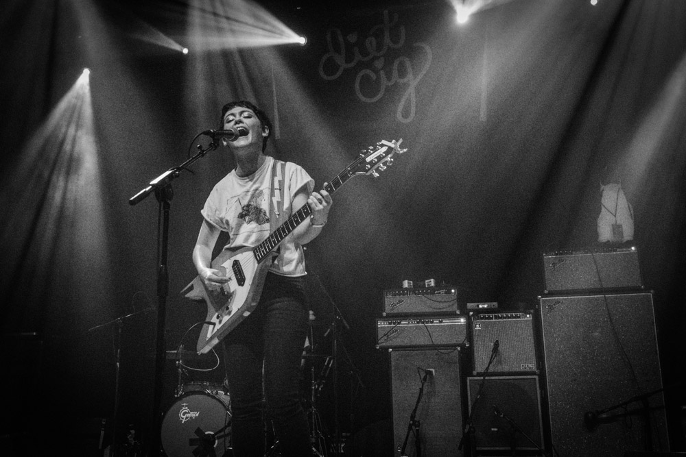 Diet Cig, Aladdin Theater, photo by Tojo Andrianarivo