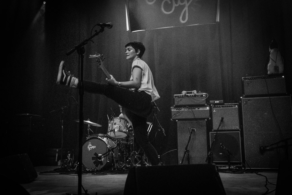 Diet Cig, Aladdin Theater, photo by Tojo Andrianarivo