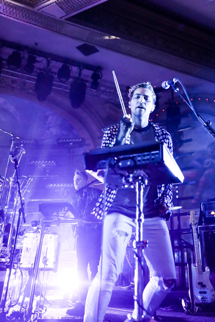 Walk The Moon, Crystal Ballroom, photo by Sydnie Kobza