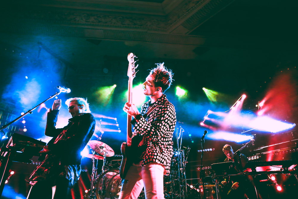 Walk The Moon, Crystal Ballroom, photo by Sydnie Kobza