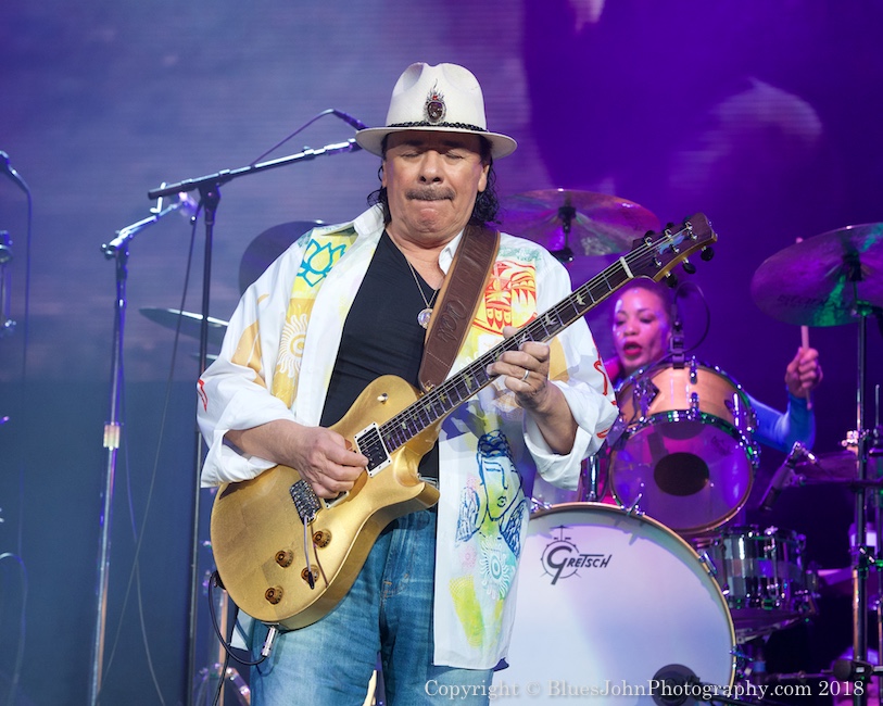 Santana, Veterans Memorial Coliseum, Rose Quarter, photo by John Alcala