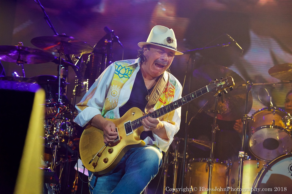 Santana, Veterans Memorial Coliseum, Rose Quarter, photo by John Alcala