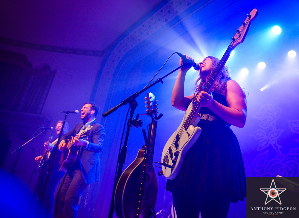 The Lone Bellow, Aladdin Theater, photo by Anthony Pidgeon