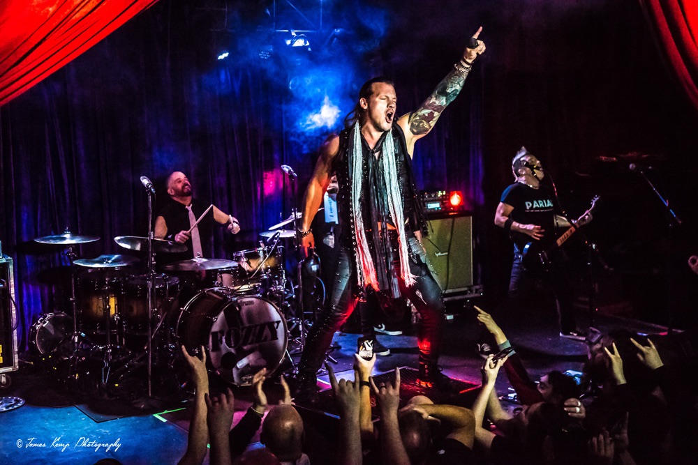 Fozzy, Dante's, photo by James Kemp