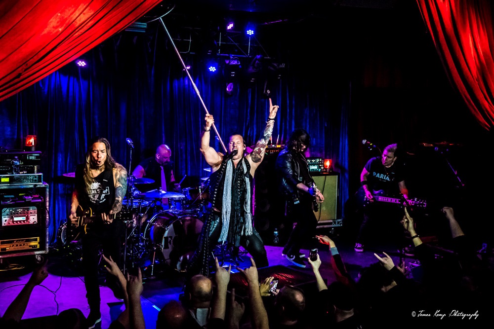 Fozzy, Dante's, photo by James Kemp