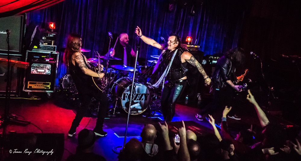 Fozzy, Dante's, photo by James Kemp