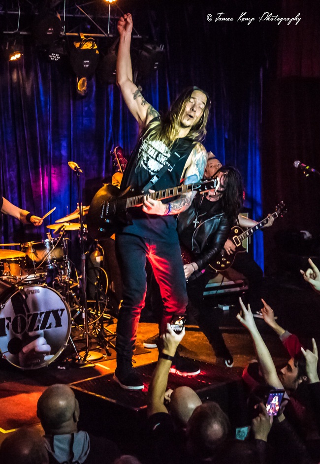 Fozzy, Dante's, photo by James Kemp