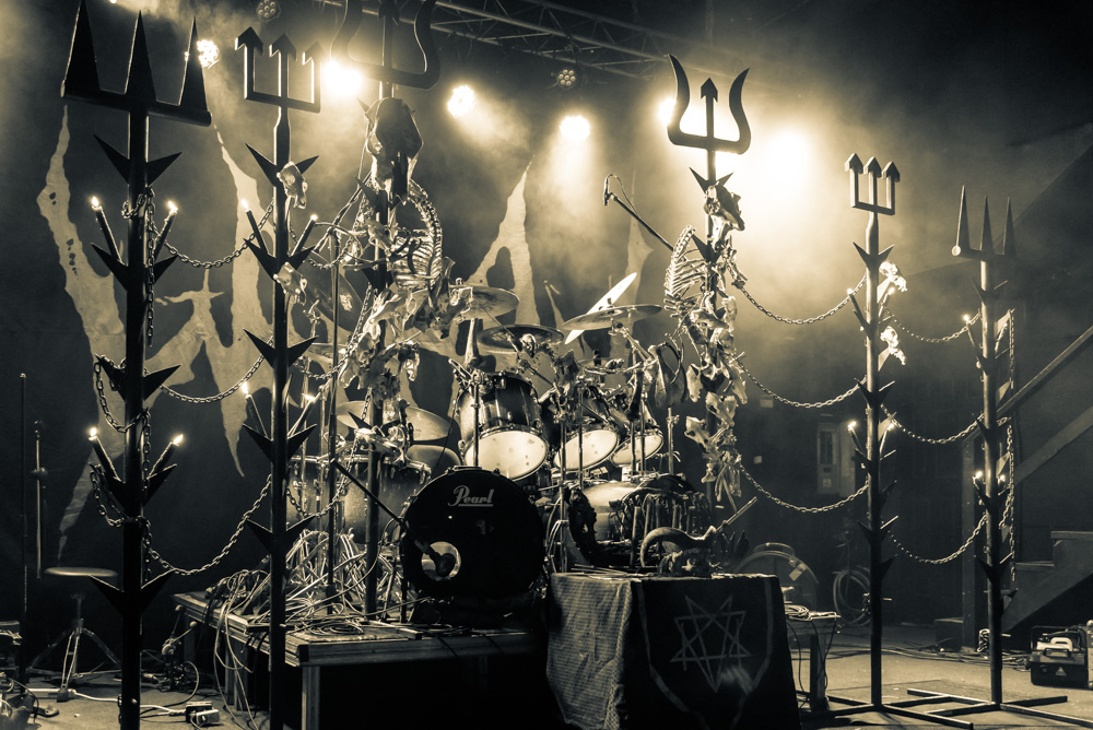 Watain, Hawthorne Theatre, photo by Jesse Lanier