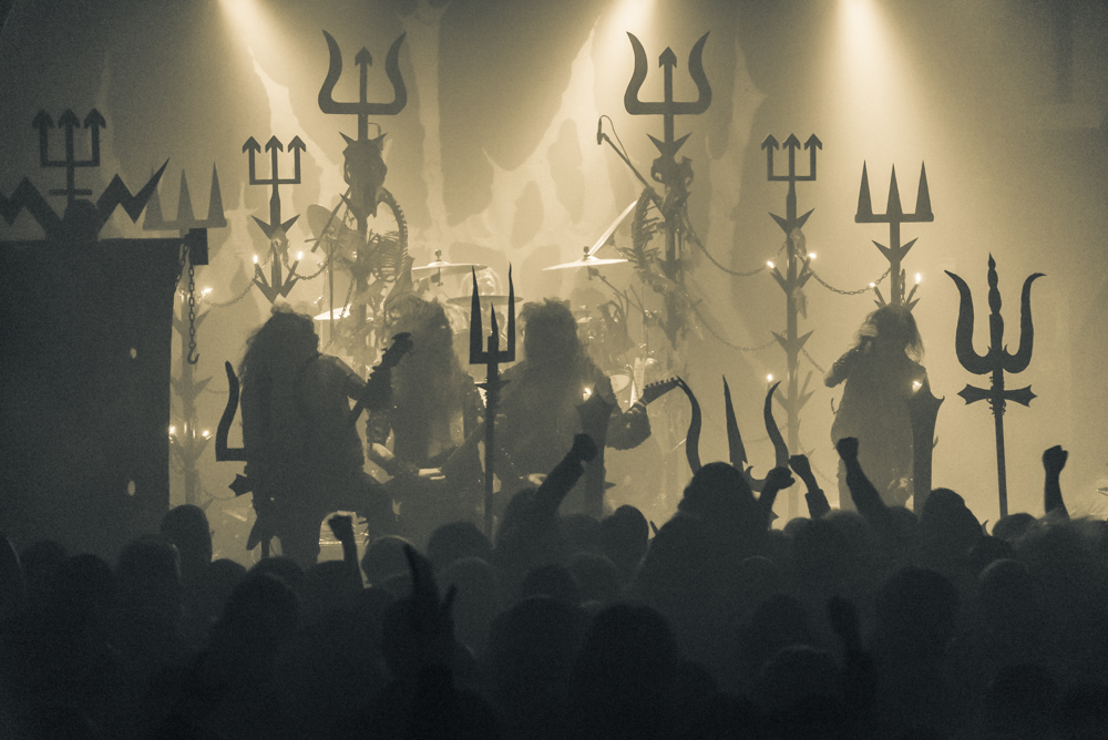 Watain, Hawthorne Theatre, photo by Jesse Lanier