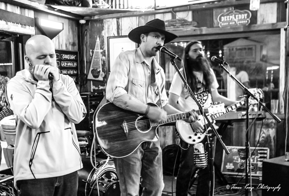 Brass Tacks, The Wild Hare Saloon Canby, photo by James Kemp