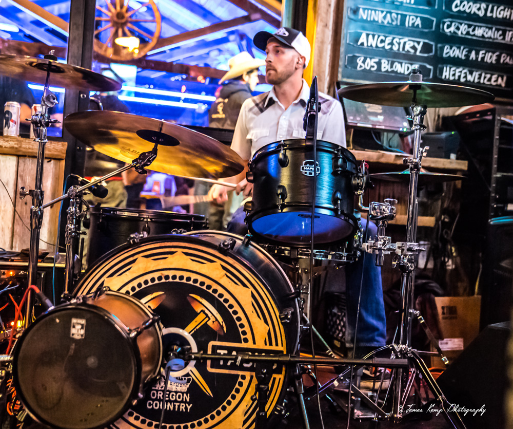 Brass Tacks, The Wild Hare Saloon Canby, photo by James Kemp
