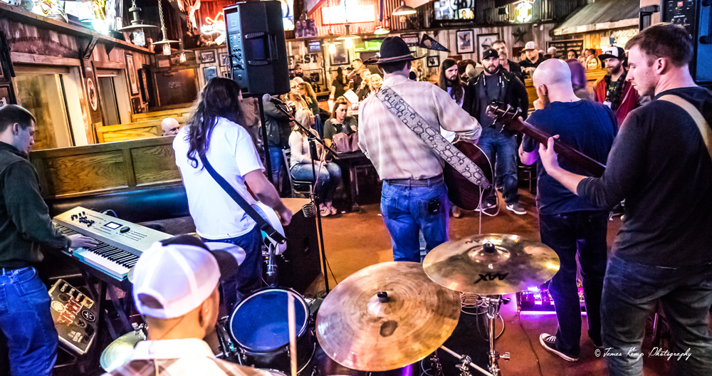 Brass Tacks, The Wild Hare Saloon Canby, photo by James Kemp