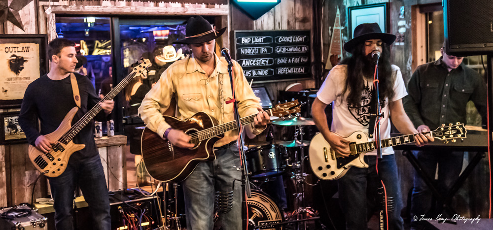 Brass Tacks, The Wild Hare Saloon Canby, photo by James Kemp