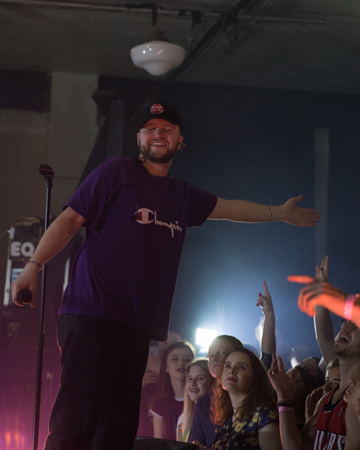Quinn XCII, WOW Hall, photo by Jensen Ocampo