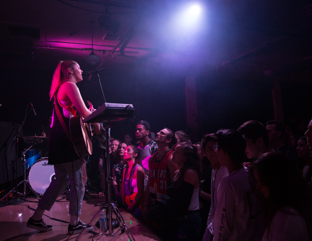 Chelsea Cutler, WOW Hall, photo by Jensen Ocampo