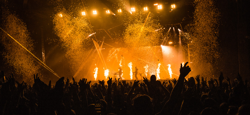 ODESZA, WaMu Theater, photo by Benito Martinez