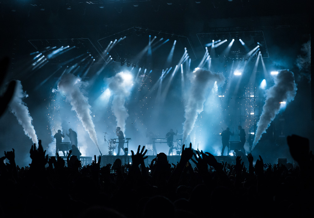 ODESZA, WaMu Theater, photo by Benito Martinez
