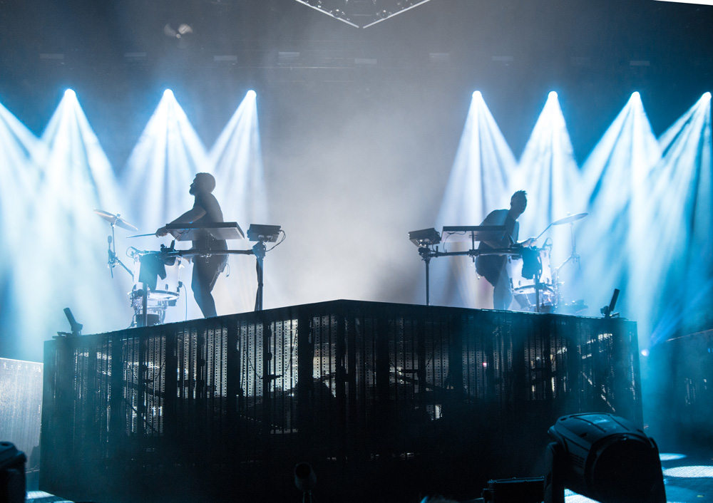 ODESZA, WaMu Theater, photo by Benito Martinez