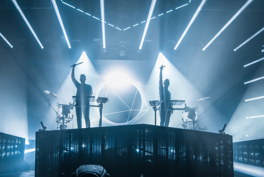 ODESZA, WaMu Theater, photo by Benito Martinez
