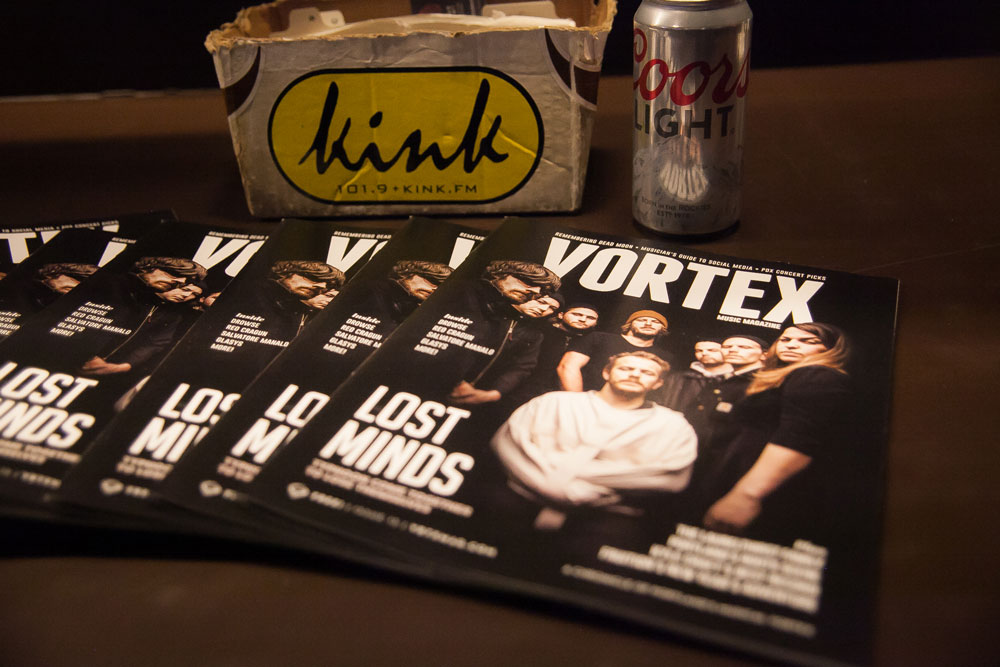 Bloodworks Live Studio, KINK, Vortex Music Magazine, photo by KINK