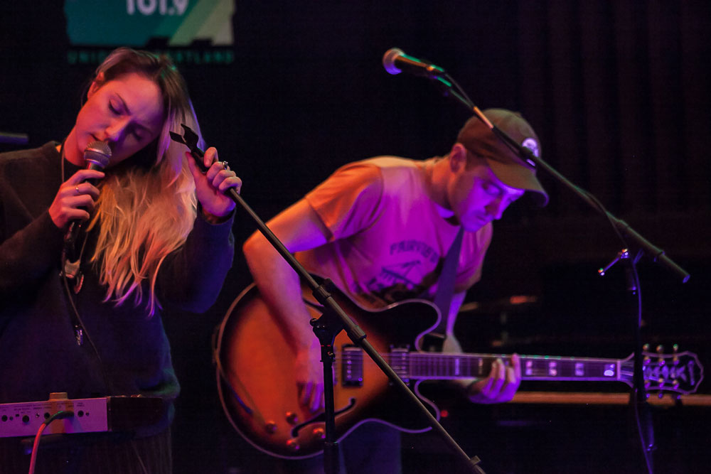 Ezza Rose, Bloodworks Live Studio, KINK, Vortex Music Magazine, photo by KINK