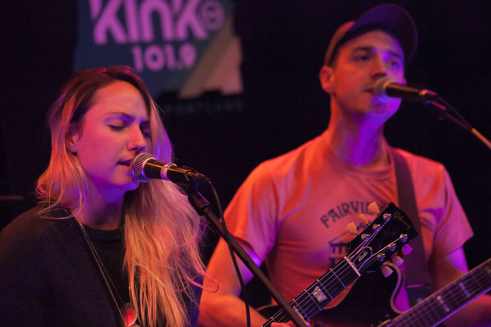 Ezza Rose, Bloodworks Live Studio, KINK, Vortex Music Magazine, photo by KINK