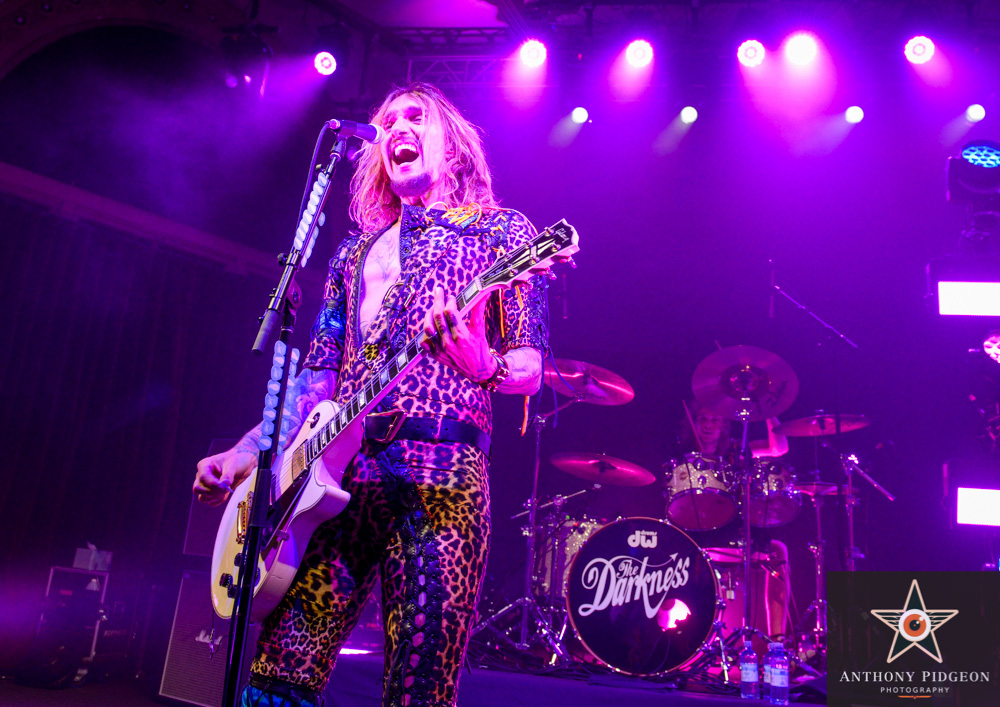 The Darkness, Crystal Ballroom, photo by Anthony Pidgeon