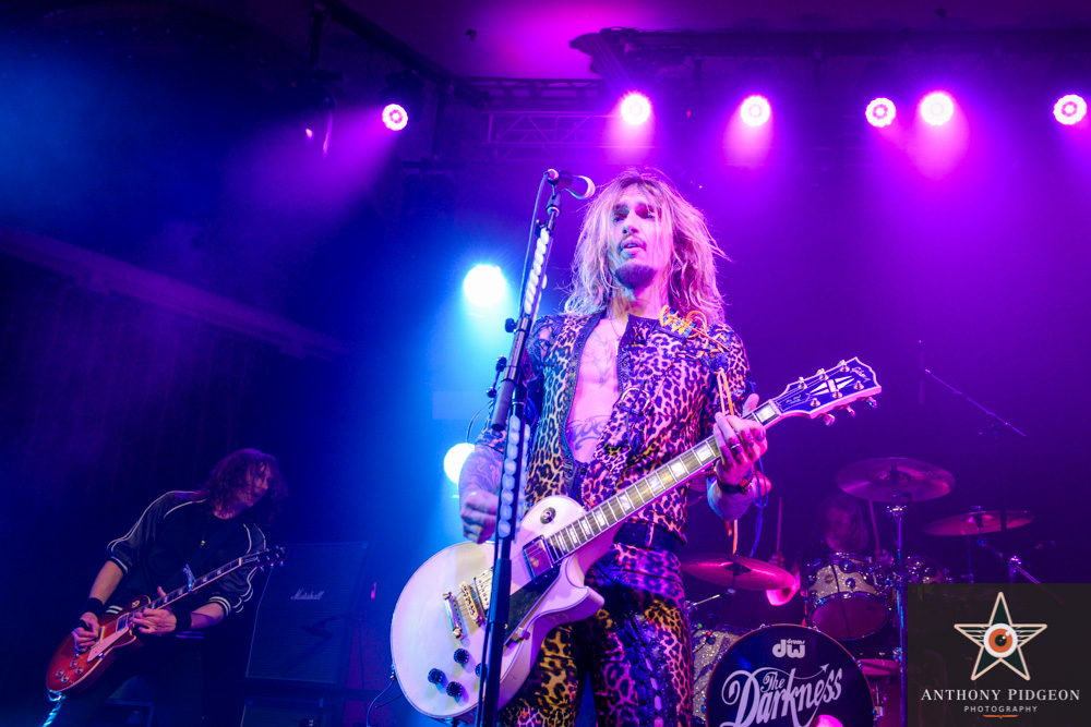 The Darkness, Crystal Ballroom, photo by Anthony Pidgeon