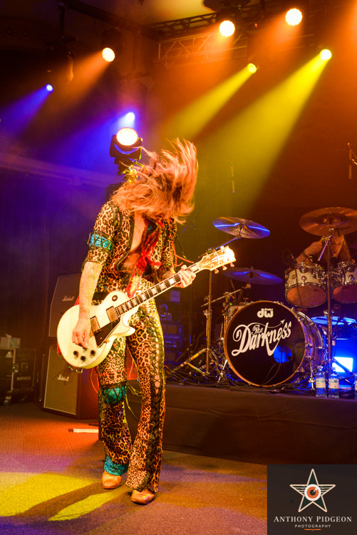 The Darkness, Crystal Ballroom, photo by Anthony Pidgeon