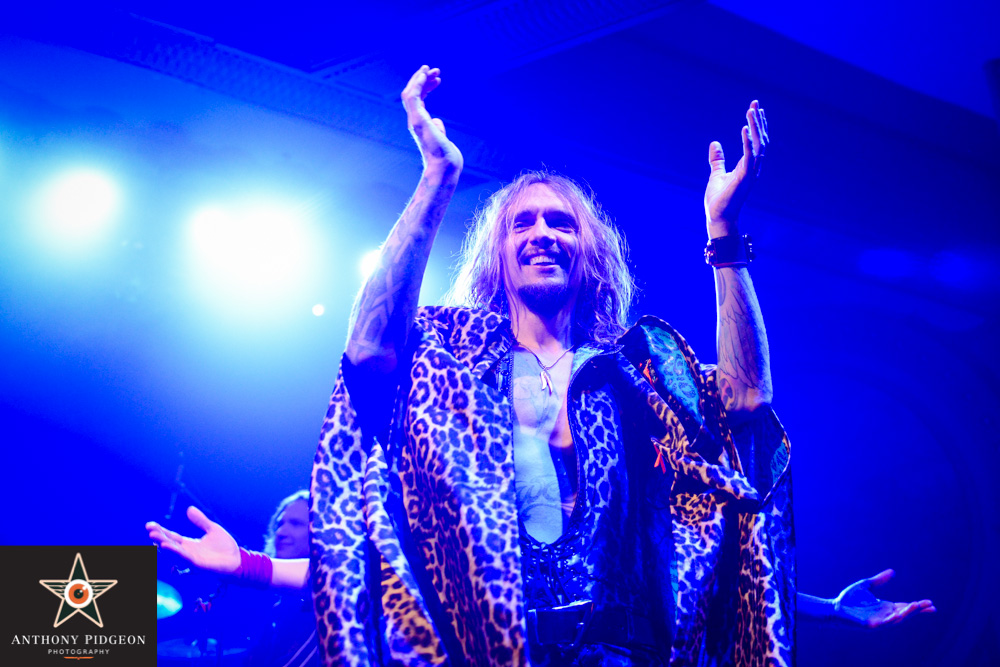 The Darkness, Crystal Ballroom, photo by Anthony Pidgeon