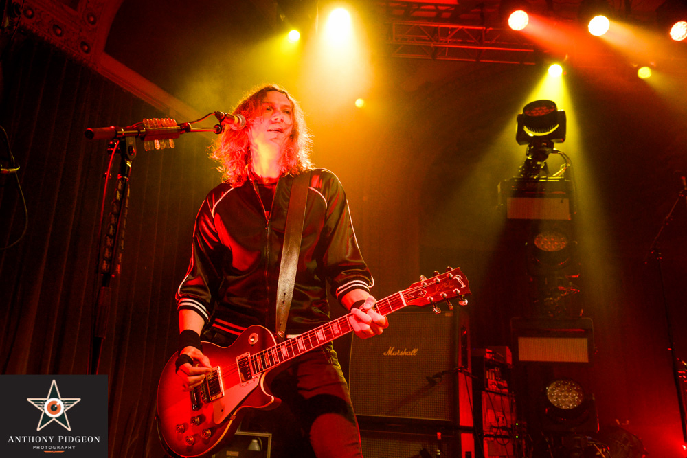 The Darkness, Crystal Ballroom, photo by Anthony Pidgeon