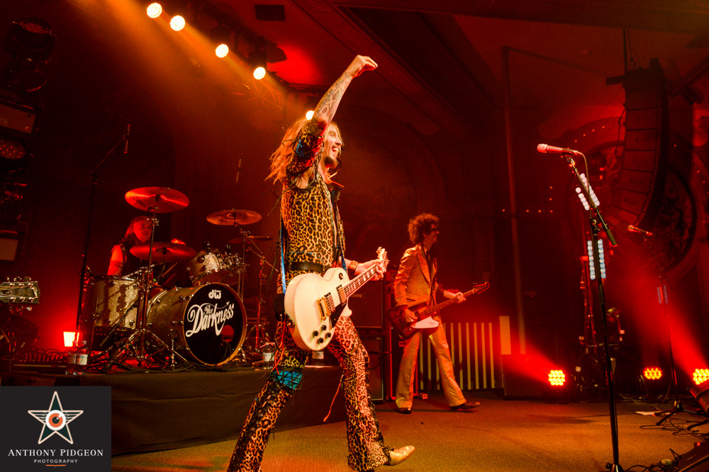 The Darkness, Crystal Ballroom, photo by Anthony Pidgeon