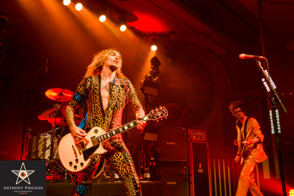 The Darkness, Crystal Ballroom, photo by Anthony Pidgeon