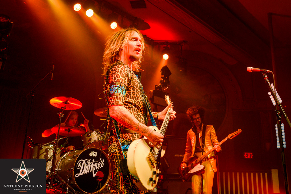 The Darkness, Crystal Ballroom, photo by Anthony Pidgeon