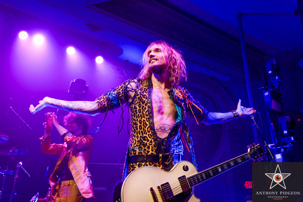 The Darkness, Crystal Ballroom, photo by Anthony Pidgeon