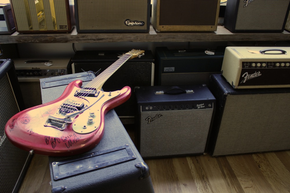 The Ventures, Black Book Guitars, photo by David Mosher