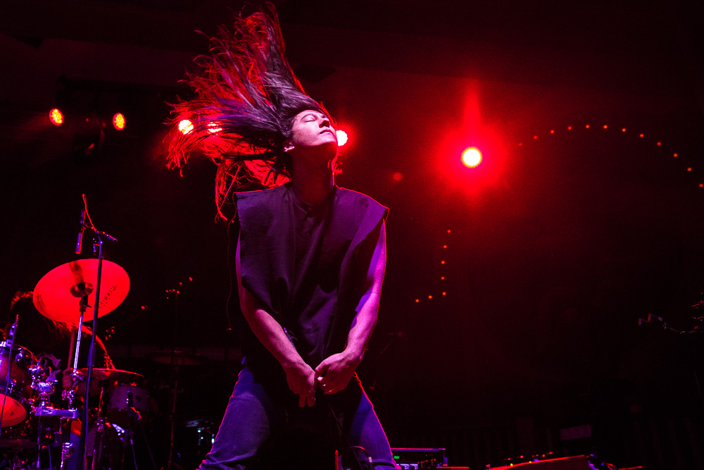 HEALTH, Crystal Ballroom, photo by Sydnie Kobza