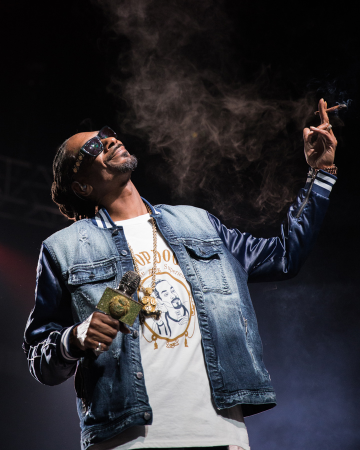 Snoop Dogg, Matthew Knight Arena, photo by Jensen Ocampo