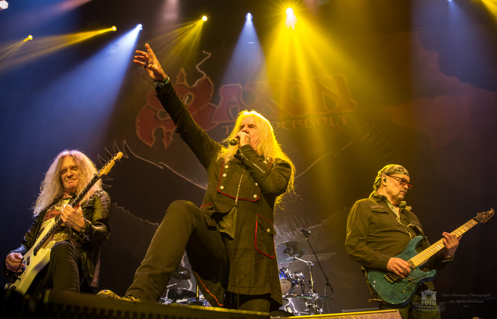 Saxon, Veterans Memorial Coliseum, Rose Quarter, photo by Alyssa Herrman