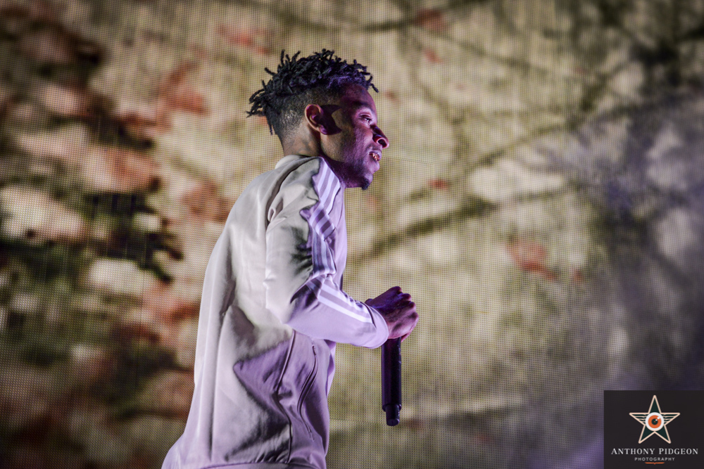 21 Savage, Veterans Memorial Coliseum, Rose Quarter, photo by Anthony Pidgeon