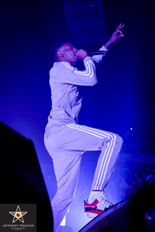 21 Savage, Veterans Memorial Coliseum, Rose Quarter, photo by Anthony Pidgeon