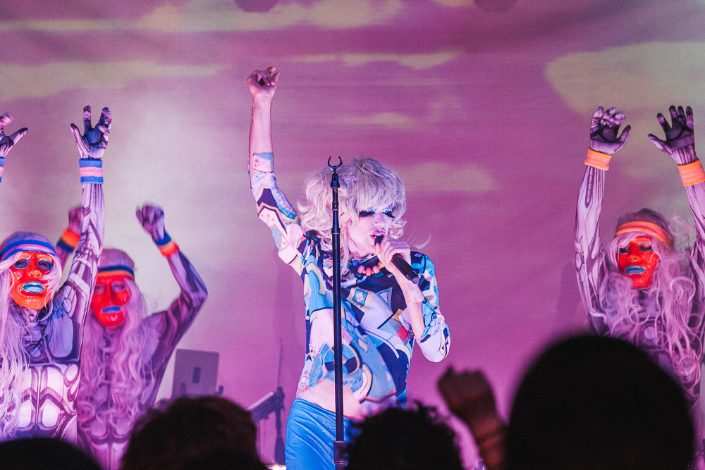 of Montreal, Wonder Ballroom, photo by Blake Sourisseau