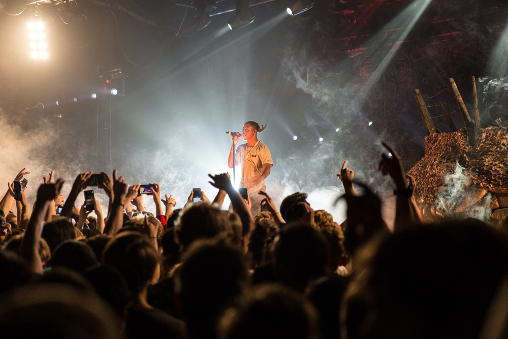 Joey Bada$$, Roseland Theater, photo by Jensen Ocampo