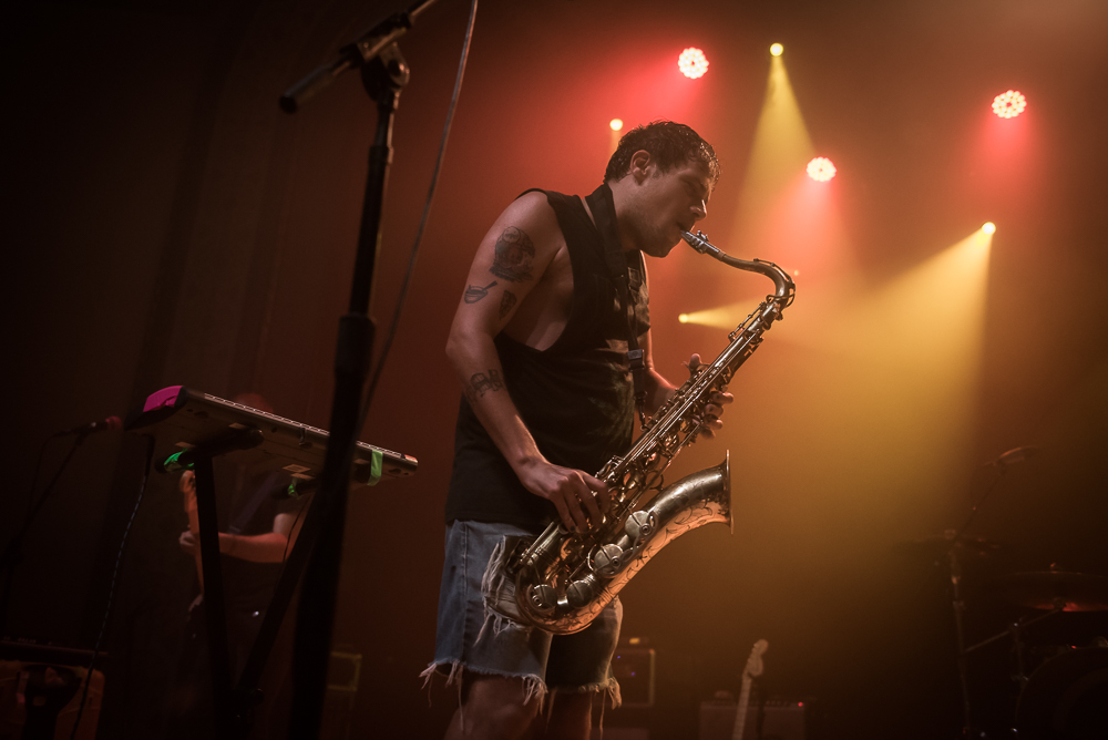 Jeff Rosenstock, Aladdin Theater, photo by Jeff Ryan