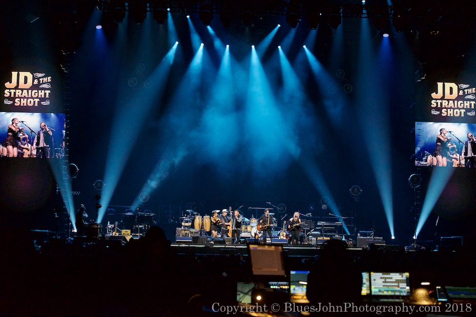 JD & The Straight Shot, Moda Center, photo by John Alcala