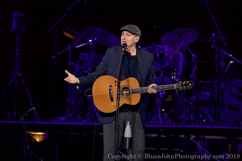 James Taylor, Moda Center, Rose Quarter, photo by John Alcala